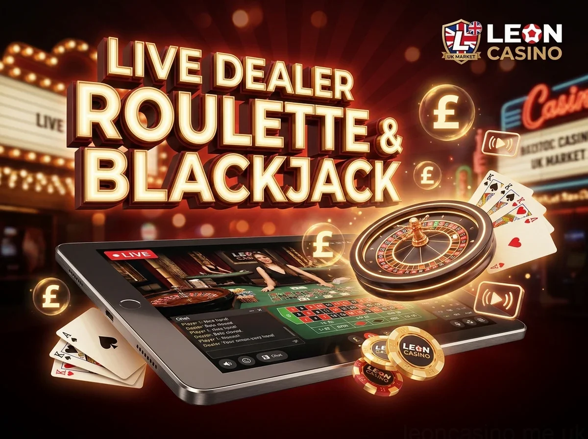 Live DealerRoulette & Blackjack